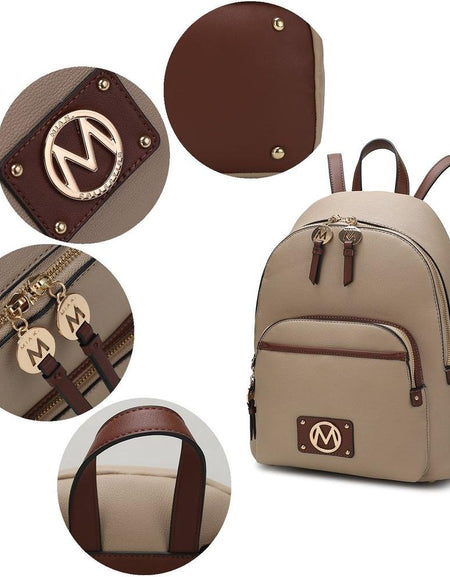 MKF CollectionAlice Backpack Vegan Leather Women by Mia K