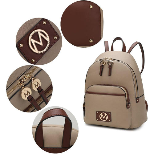 Load image into Gallery viewer, MKF CollectionAlice Backpack Vegan Leather Women by Mia K
