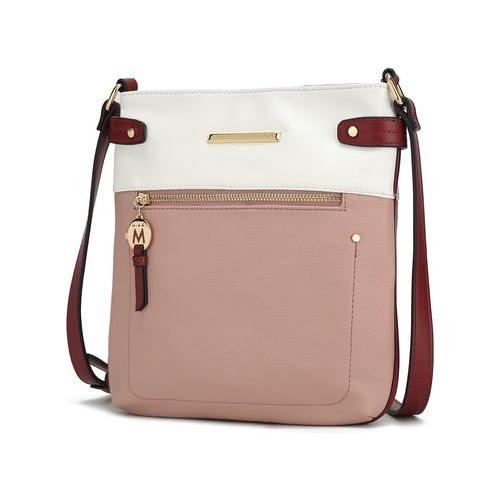 Load image into Gallery viewer, MKF Collection Camilla Crossbody Handbag Women by Mia K
