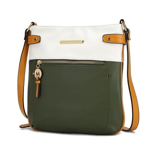 Load image into Gallery viewer, MKF Collection Camilla Crossbody Handbag Women by Mia K
