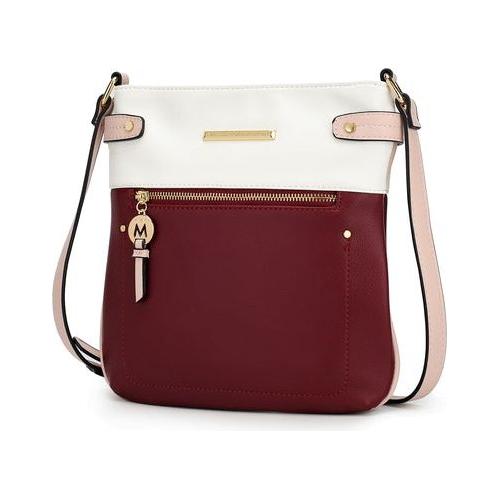 Load image into Gallery viewer, MKF Collection Camilla Crossbody Handbag Women by Mia K
