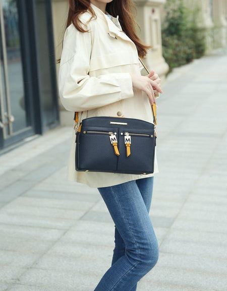 Mia K. Zoely Cross-body: Luxury Vegan Leather Handbag