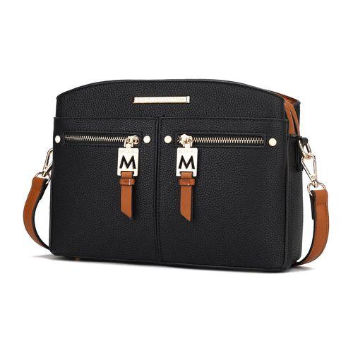 Load image into Gallery viewer, Mia K. Zoely Cross-body: Luxury Vegan Leather Handbag
