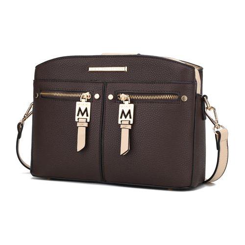 Load image into Gallery viewer, Mia K. Zoely Cross-body: Luxury Vegan Leather Handbag
