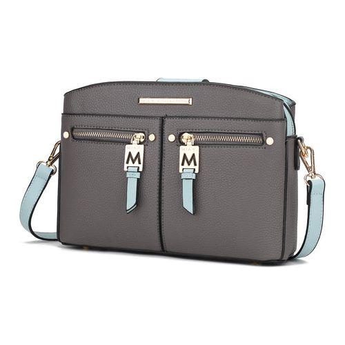 Load image into Gallery viewer, Mia K. Zoely Cross-body: Luxury Vegan Leather Handbag
