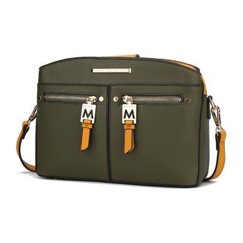 Load image into Gallery viewer, Mia K. Zoely Cross-body: Luxury Vegan Leather Handbag
