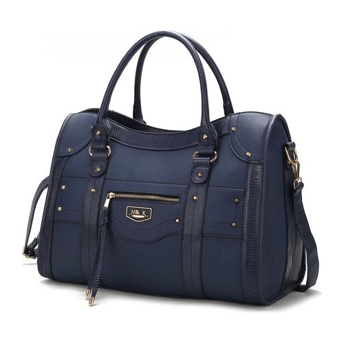 Load image into Gallery viewer, Patricia Vegan Leather Women Duffle Bag
