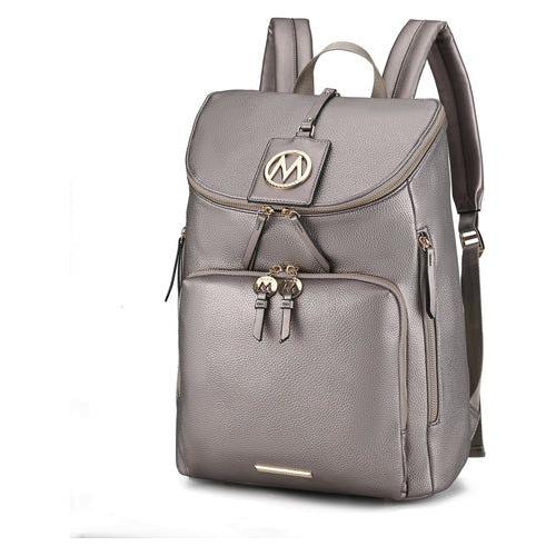 Load image into Gallery viewer, Angela Large Backpack Vegan Leather
