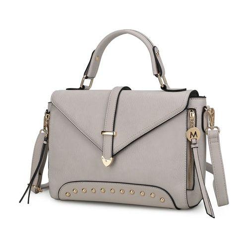 Load image into Gallery viewer, Angela Vegan Leather Women Satchel Bag
