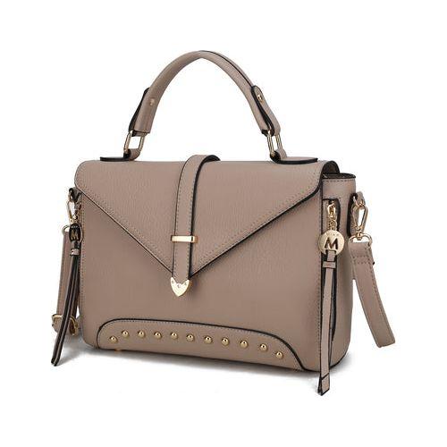 Load image into Gallery viewer, Angela Vegan Leather Women Satchel Bag
