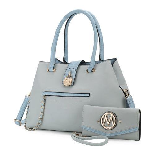 Load image into Gallery viewer, Mia K MKF Edith Tote Handbag with Wallet - A Statement of Elegance
