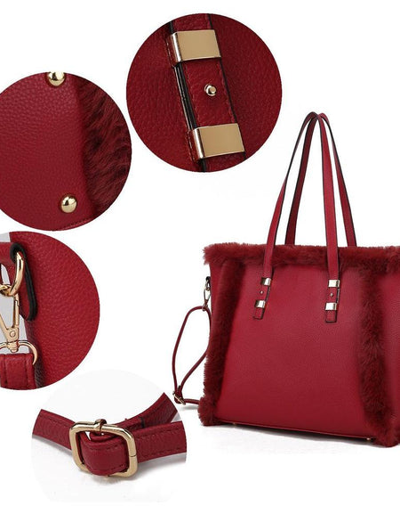 MKF Collection Liza Tote Handbag - A Luxurious Vegan Leather Masterpiece
