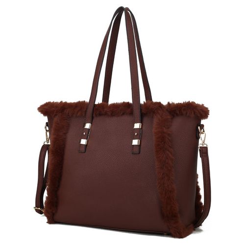 Load image into Gallery viewer, MKF Collection Liza Tote Handbag - A Luxurious Vegan Leather Masterpiece
