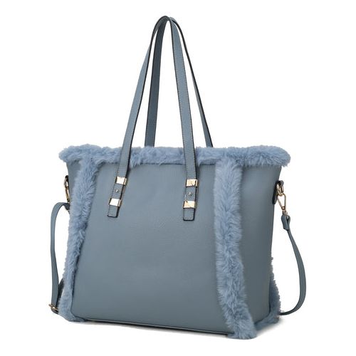 Load image into Gallery viewer, MKF Collection Liza Tote Handbag - A Luxurious Vegan Leather Masterpiece
