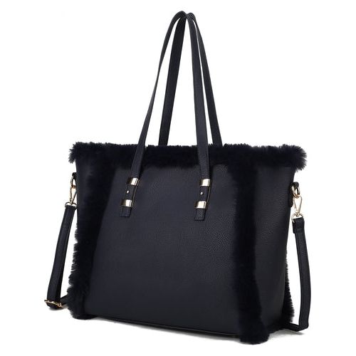 Load image into Gallery viewer, MKF Collection Liza Tote Handbag - A Luxurious Vegan Leather Masterpiece
