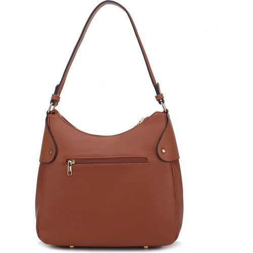 Load image into Gallery viewer, Maeve Vegan Leather Women Shoulder Bag with Wristlet Pouch
