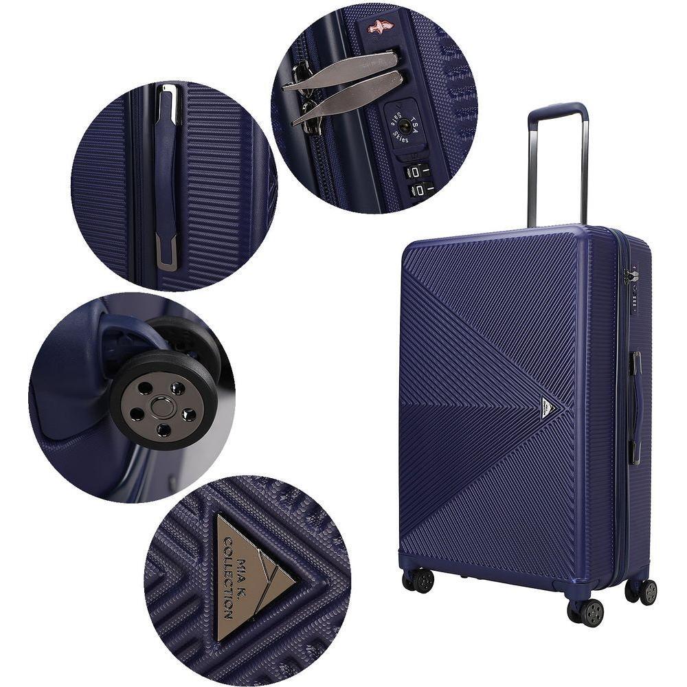 MKF Collection Felicity Luggage Set Extra Large and Large by Mia K