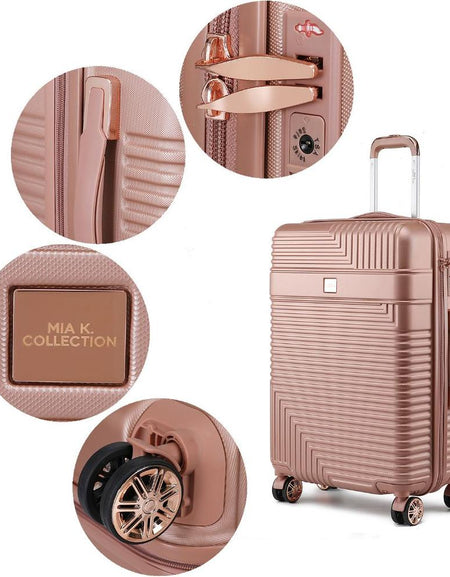 Mykonos Luggage Set- Large Check-in, Medium Check-in, Carry-on, and