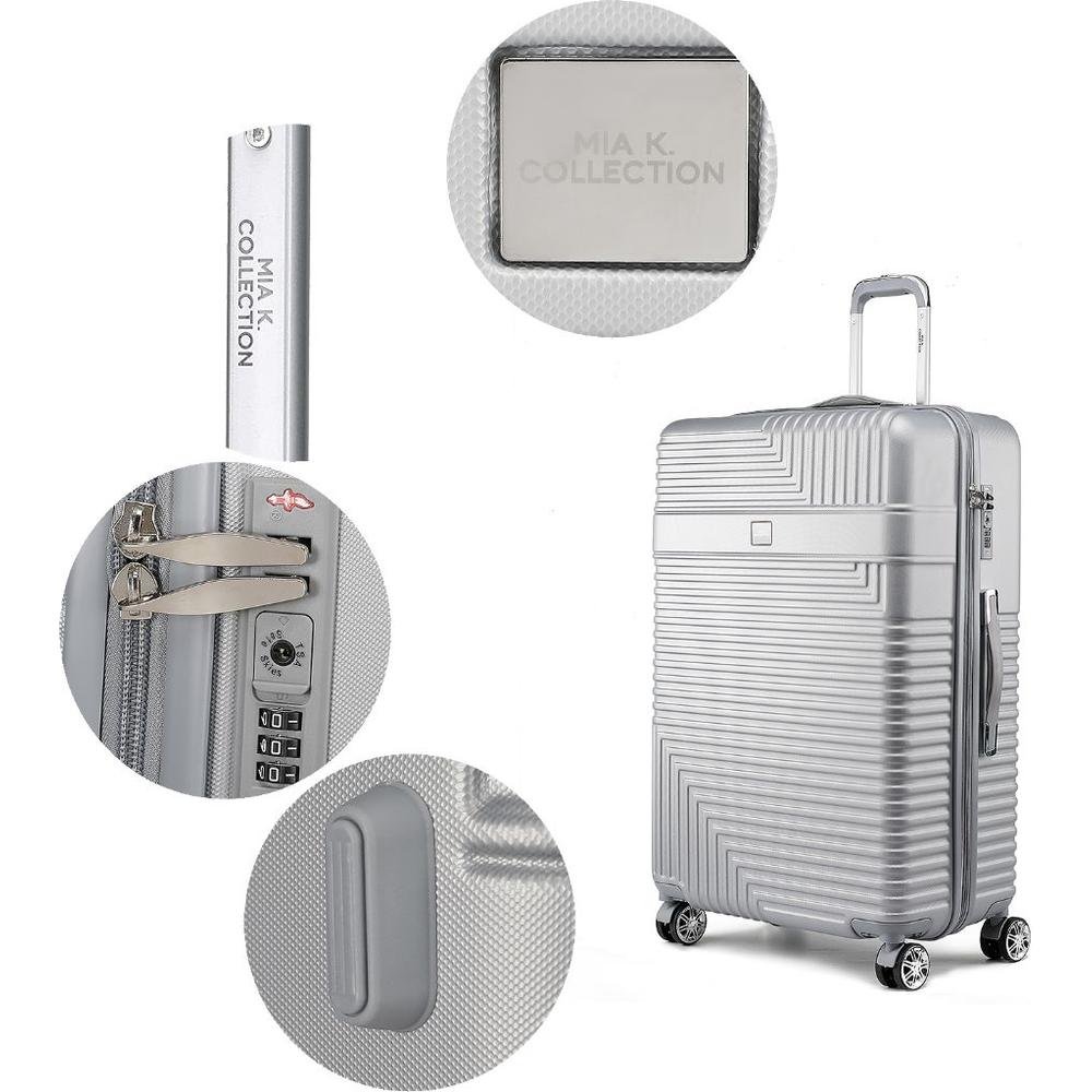 Mykonos Luggage Set- Large Check-in, Medium Check-in, Carry-on, and