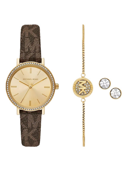 MICHAEL KORS Mod. ADDYSON Special Pack + Bracelet + Earrings-0