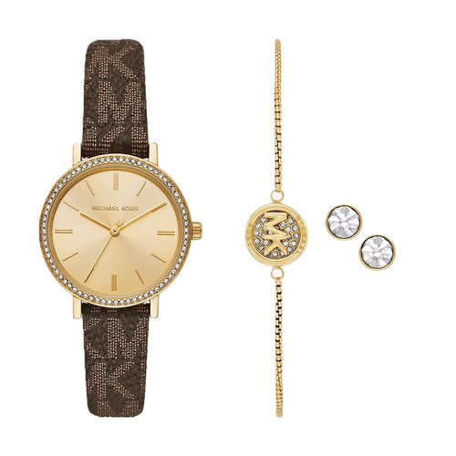 Load image into Gallery viewer, MICHAEL KORS Mod. ADDYSON Special Pack + Bracelet + Earrings-0
