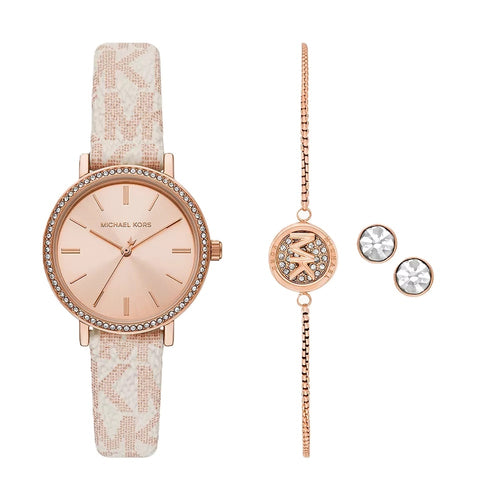 Load image into Gallery viewer, MICHAEL KORS Mod. ADDYSON Special Pack + Bracelet + Earrings-0
