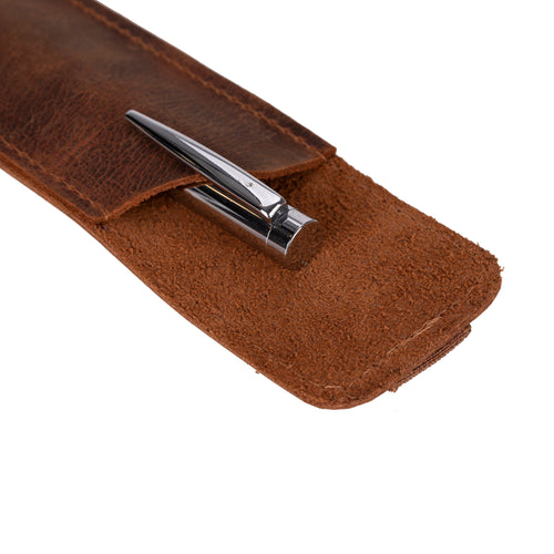 Load image into Gallery viewer, Pelle Leather Pen Pouch-3

