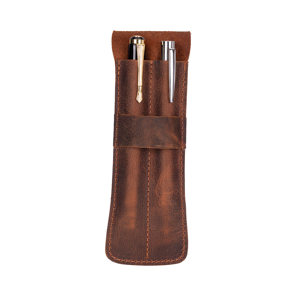 Punta Leather Pen Pouch-0