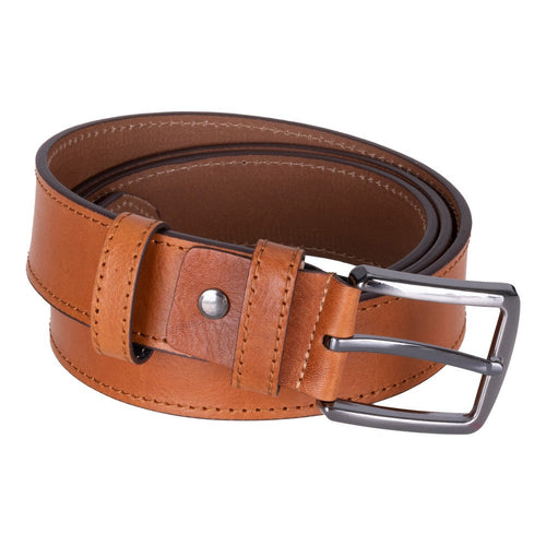 Load image into Gallery viewer, Globe Genuine Leather Belt – Handmade Premium Men’s Belt with Heavy-Duty Metal Buckle-3
