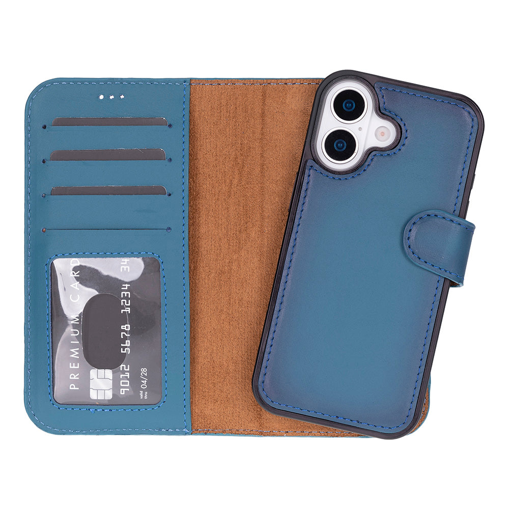 Magic iPhone 17 Leather Detachable Wallet Case-5