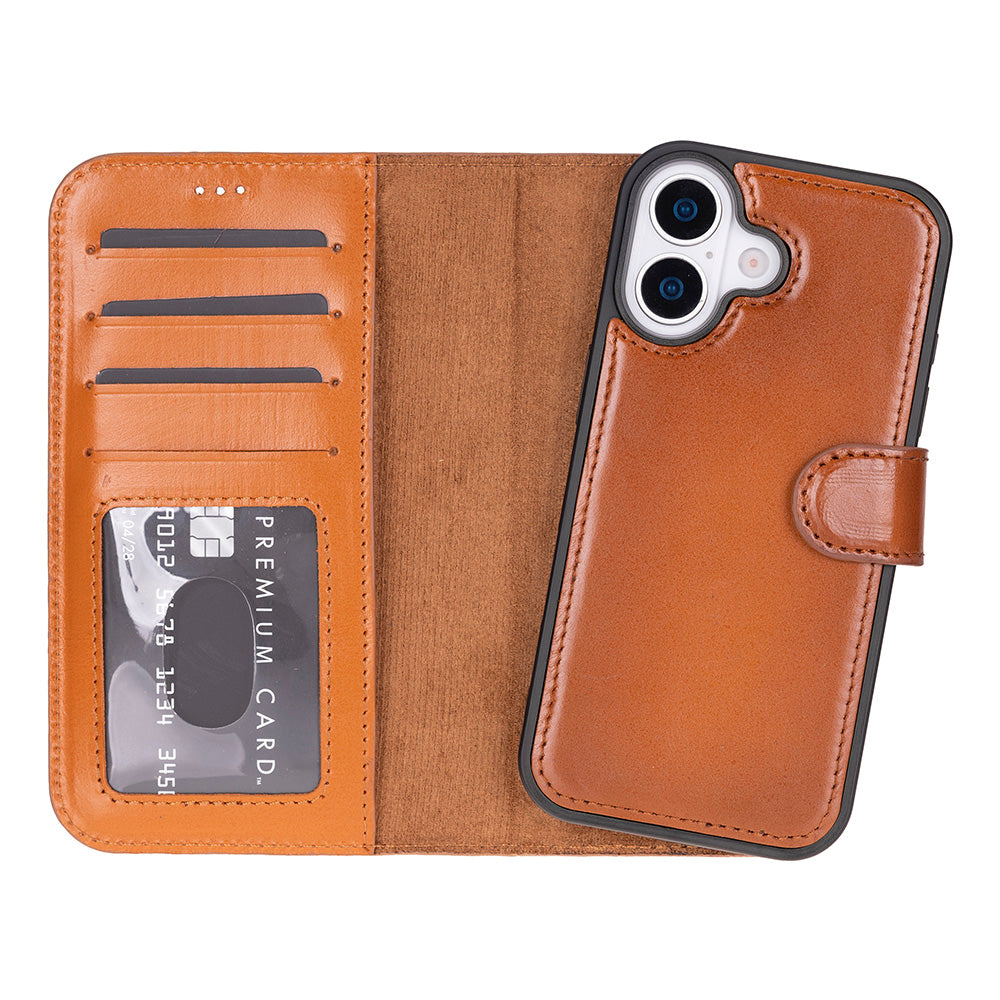 Magic iPhone 17 Leather Detachable Wallet Case-6