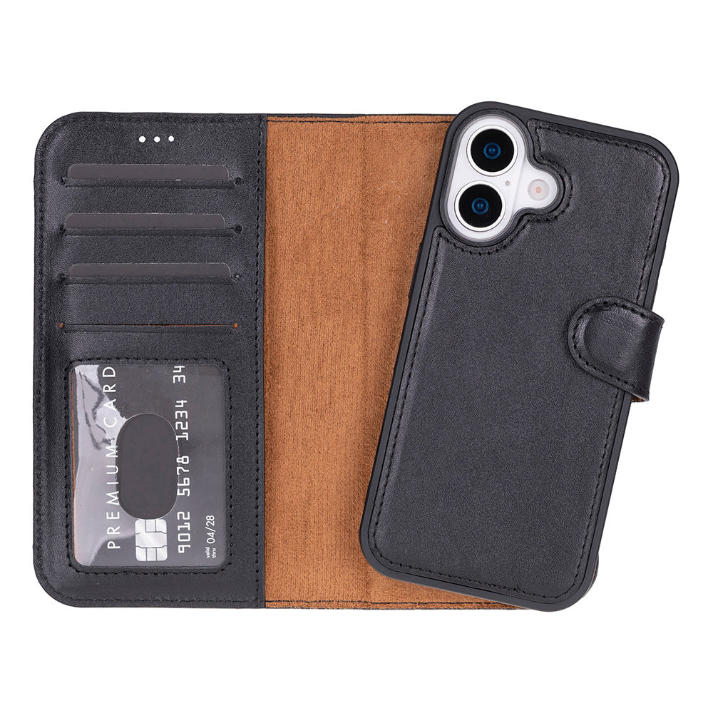 Magic iPhone 17 Leather Detachable Wallet Case-8