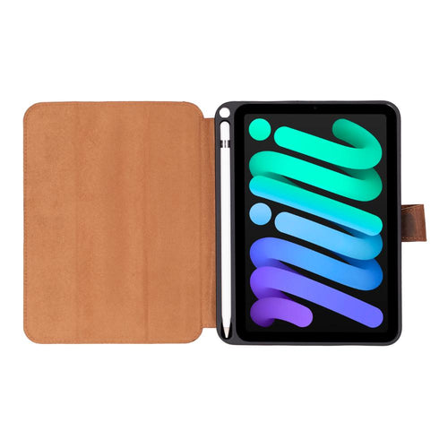 Load image into Gallery viewer, Trigon Leather iPad Mini (2024) Case-3
