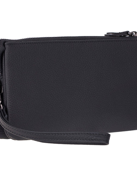 Majeste Leather Clutch Bag-0
