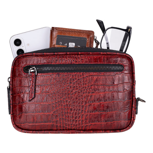 Load image into Gallery viewer, Noma Leather Clutch Bag-8
