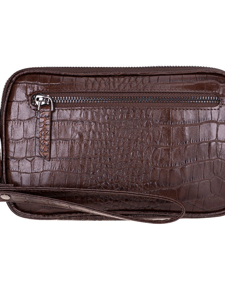 Noma Leather Clutch Bag-10