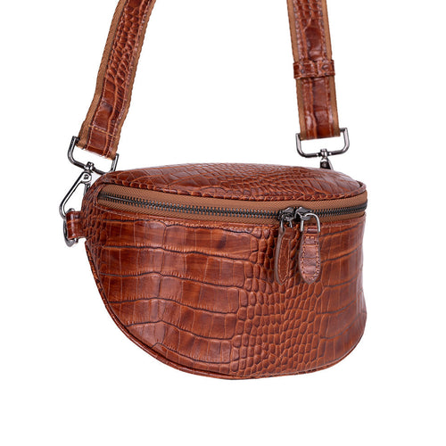 Load image into Gallery viewer, Alora Leather Crossbody Bag-0
