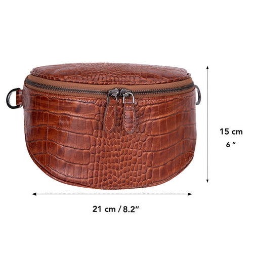 Load image into Gallery viewer, Alora Leather Crossbody Bag-4
