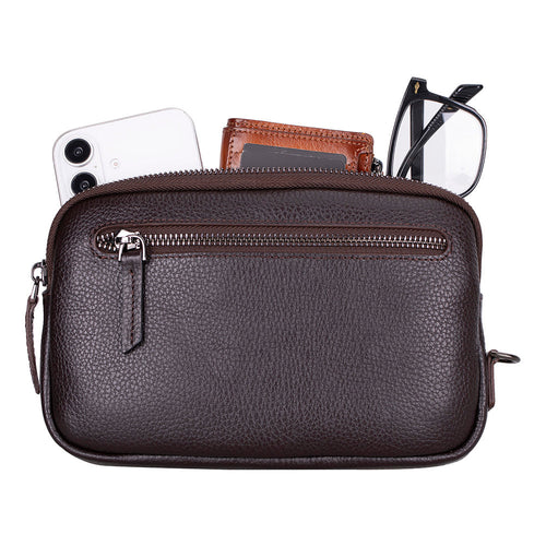 Load image into Gallery viewer, Noma Leather Clutch Bag-0
