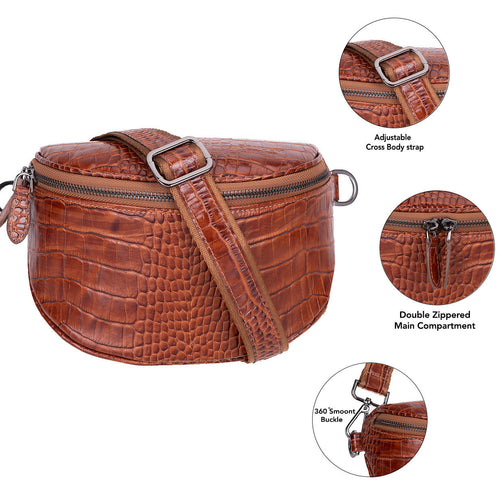 Load image into Gallery viewer, Alora Leather Crossbody Bag-3
