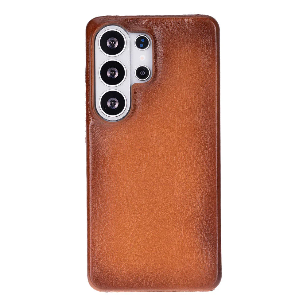 Marion Samsung Galaxy S26 Ultra Leather Case – Genuine Leather Slim Cover-3