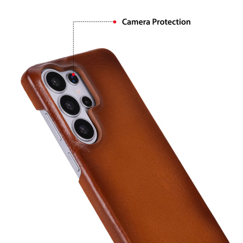 Load image into Gallery viewer, Marion Samsung Galaxy S26 Ultra Leather Case – Genuine Leather Slim Cover-2
