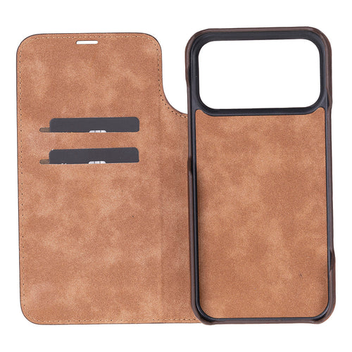 Load image into Gallery viewer, Decatur iPhone 17 Pro Leather Folio Wallet Case-4
