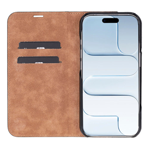 Load image into Gallery viewer, Decatur iPhone 17 Air Leather Folio Wallet Case-3
