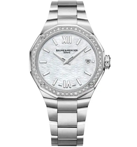 BAUME & MERCIER Mod. RIVIERA w-Diamonds-0