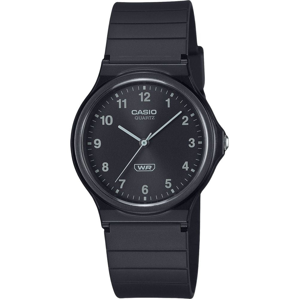 Casio POP Analog Bio Based Resin Strap Black Dial Quartz MQ-24B-1B Unisex Watch - Timeless Elegance