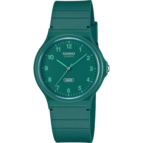 Load image into Gallery viewer, Casio POP Analog Bio Based Resin Strap Green Dial Quartz MQ-24B-3B Unisex Watch
