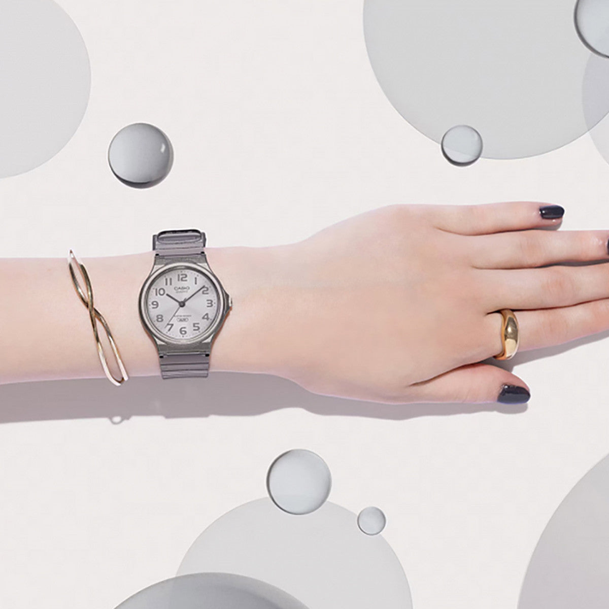 CASIO COLLECTION Mod. POP TRANSLUCID GREY-2