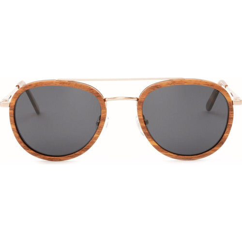 Load image into Gallery viewer, O&#39;Hara - Metal &amp; Wood Sunglasses
