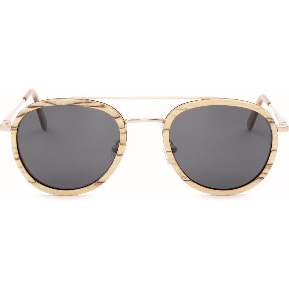 O'Hara - Metal & Wood Sunglasses